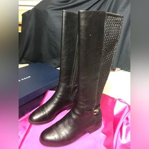 Leather black boot by Cole Haan. Size 8.